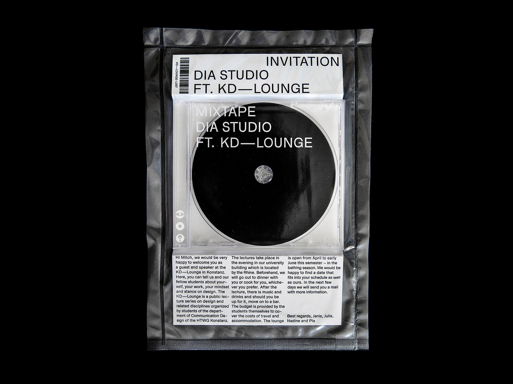 Giving insight into design practice: KD—Lounge