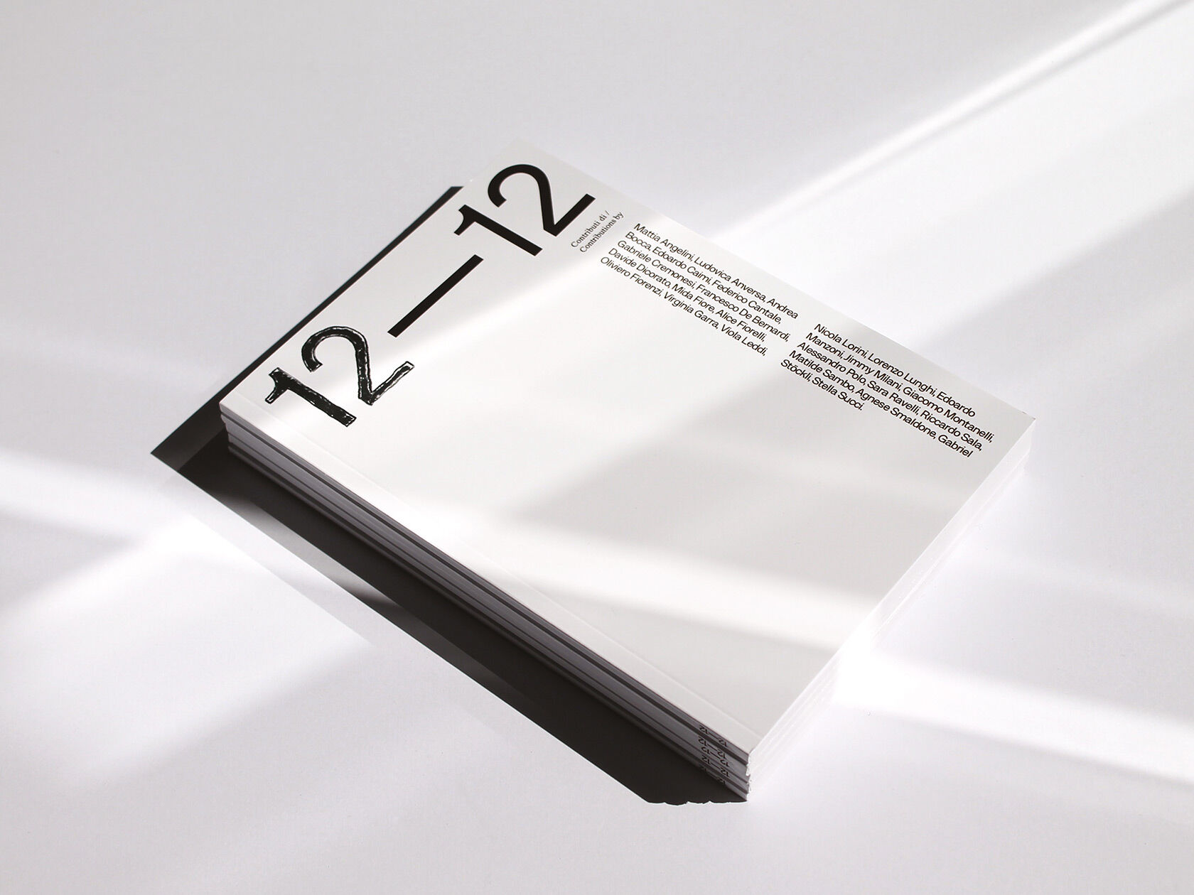 Paola Bombelli’s book “12—12” invites 24 artists to explore our understanding of time