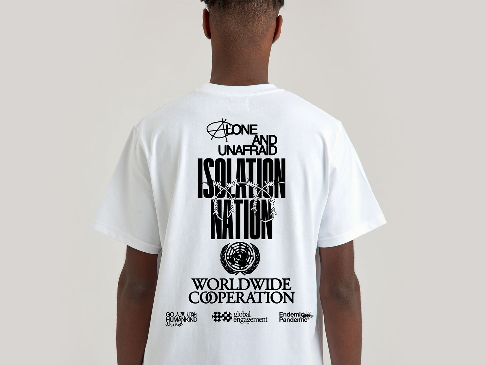 Pedro Ajo and Christopher Noort on the Isolation Nation Shirt and their collaborative practice