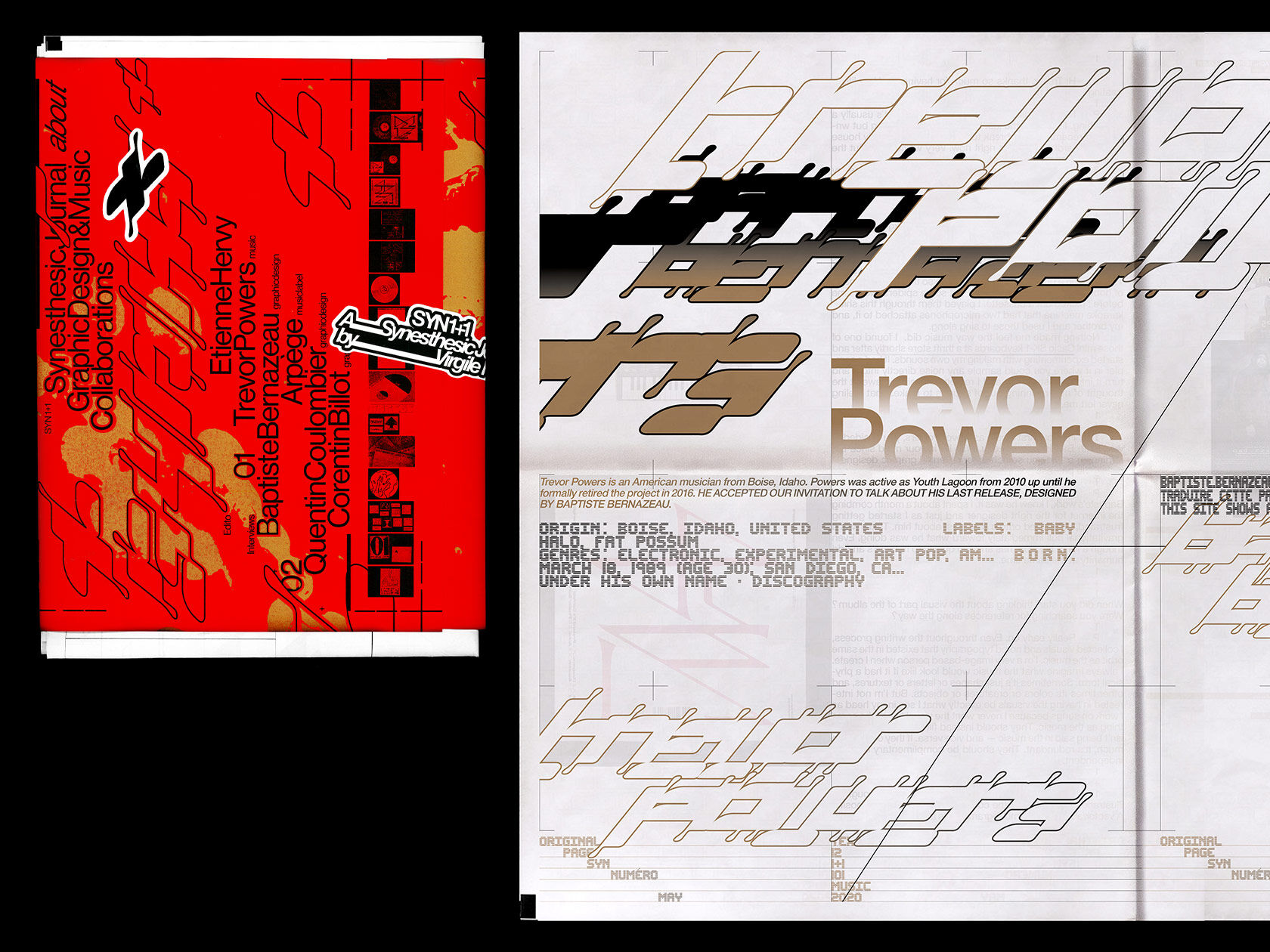 Virgile Flores on the first issue of Syn1+1, a journal about musical and visual collaborations