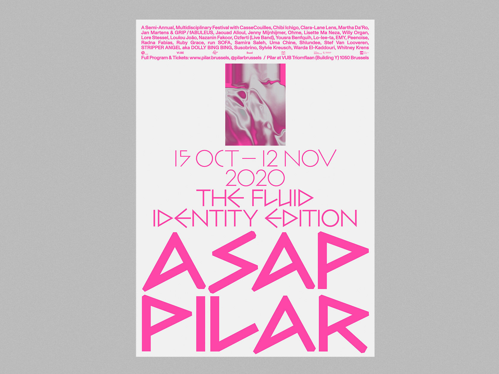 Lennart Van den Bossche and Corbin Mahieu on the identity system for PILAR, the launch of their new studio and the importance of a creative network