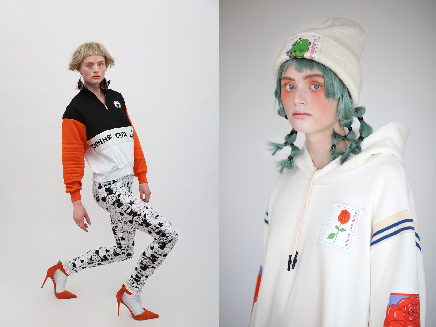 Ethel Vaughn and Friederike Hantel collaborate on Wide Awake, a trippy, spiritual and energetic fashion collection