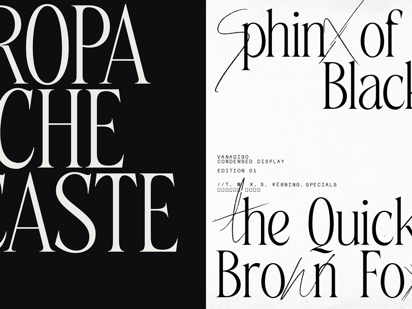 Victoria Englund and Wille Larsson on ‘Vanadiso’, a sharp, yet sophisticated display typeface