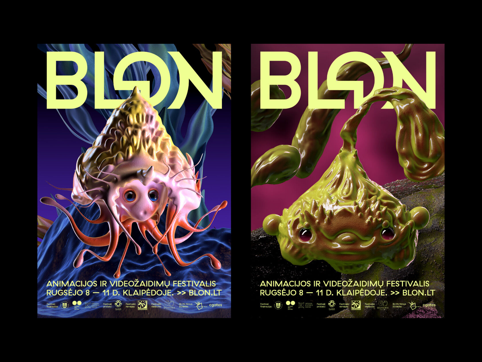 Studio Taktika and Kushagra Gupta create colorful 3D characters for the visual identity of BLON